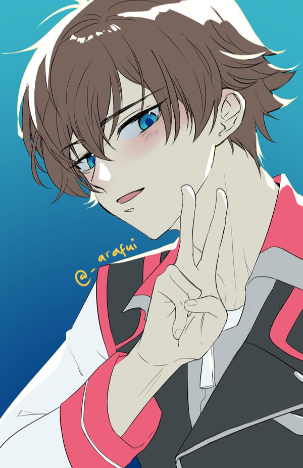 Simple Shading Character Illustration